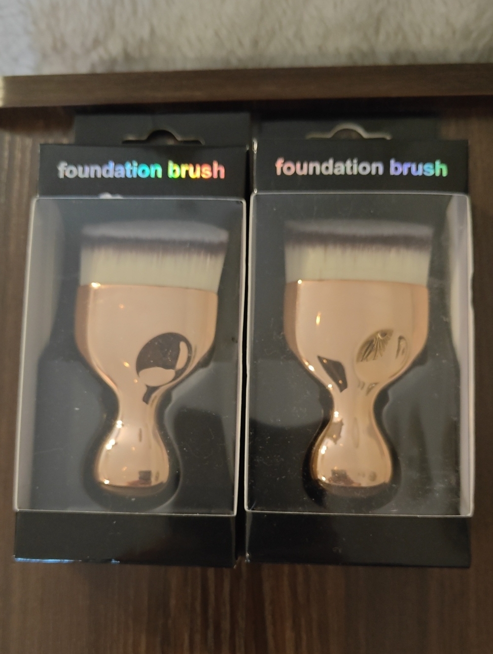 Rose Gold Foundation Brush